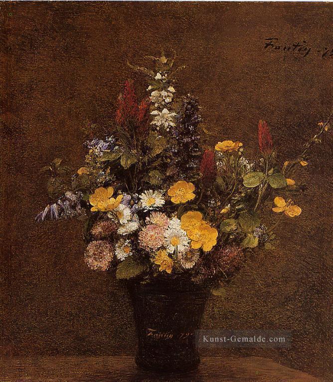 Wildblumen Blumenmaler Henri Fantin Latour Ölgemälde